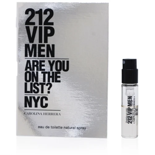 Carolina Herrera 212 VIP Men Are You On The List? NYC EDT Spray Vial