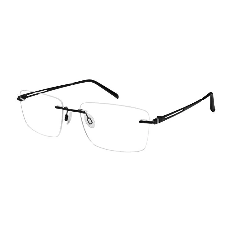 Charmant Pressure Mount TI10978 Eyeglasses - Image 3