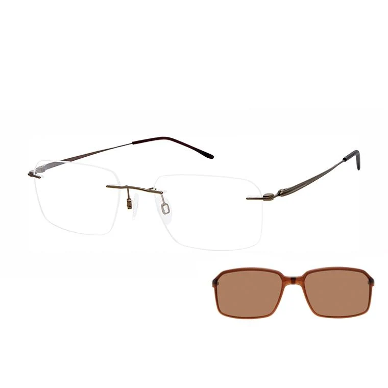 Charmant Pressure Mount TI16732 Eyeglasses - Image 2