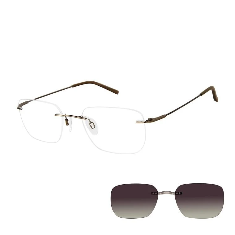 Charmant Pressure Mount TI29127 Eyeglasses - Image 2