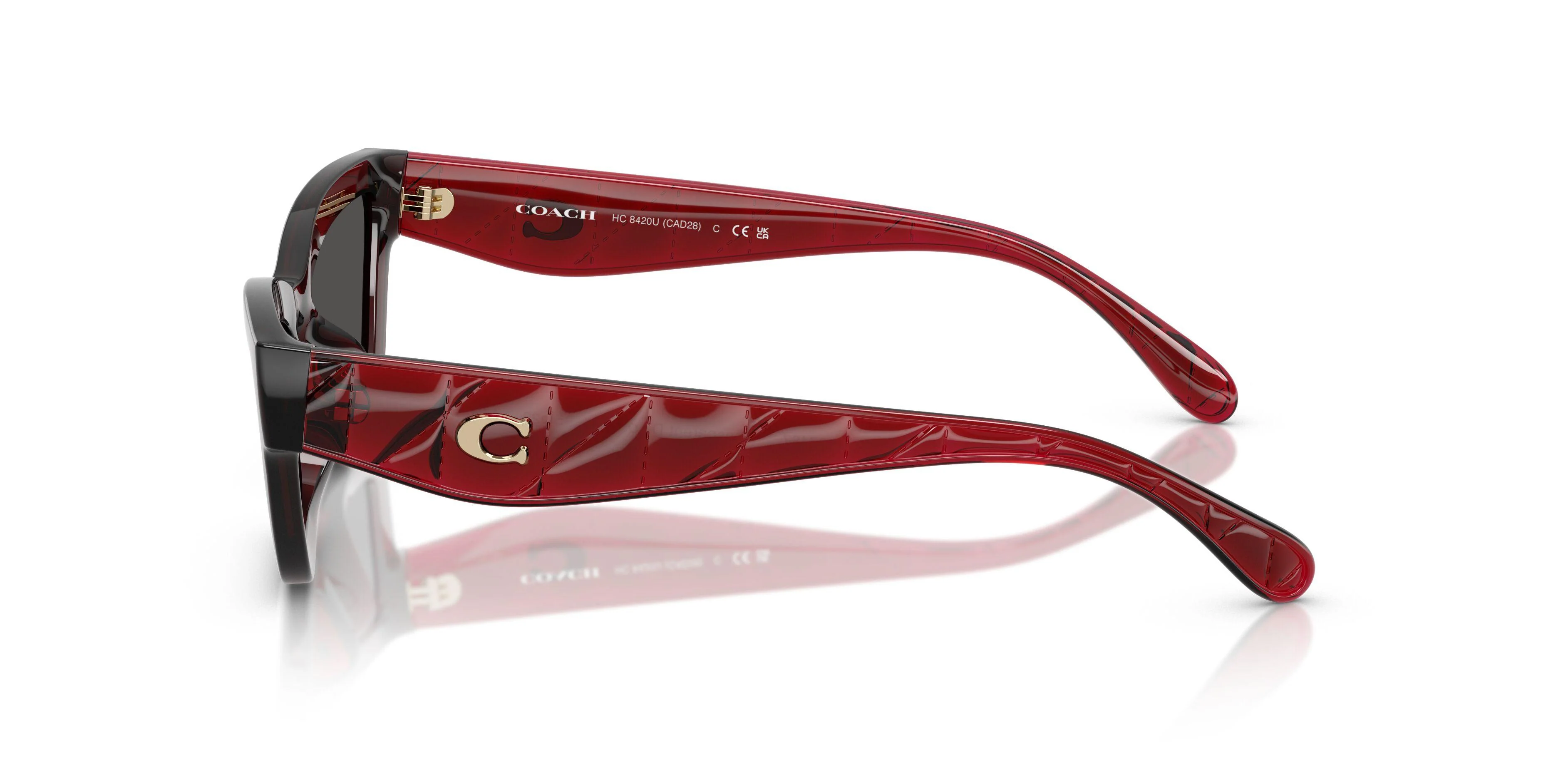 Coach Cad28 8420U Sunglasses - Image 4