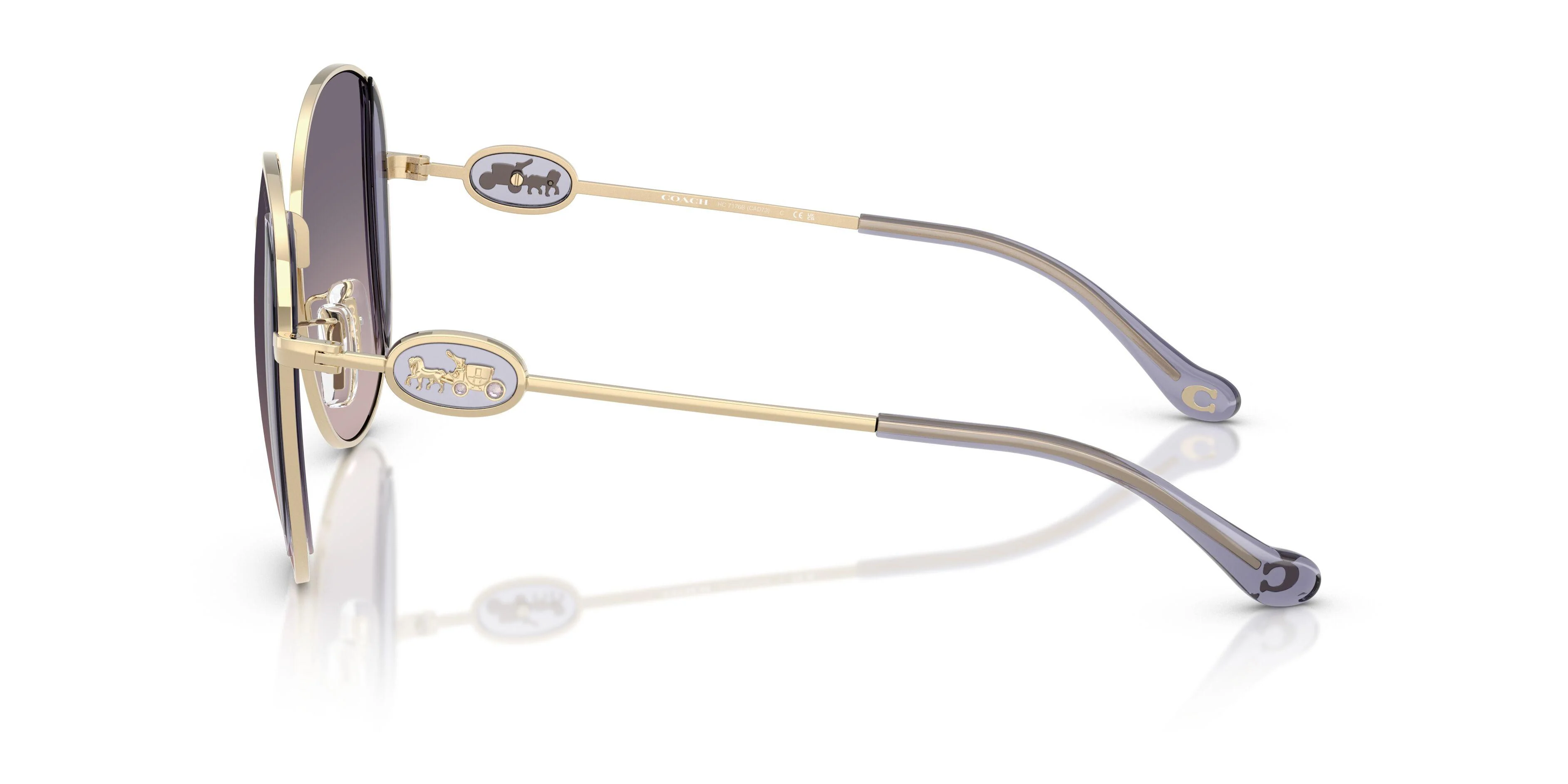 Coach Cad73 7176B Sunglasses - Image 11