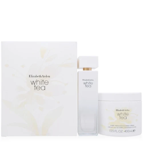 Elizabeth Arden White Tea Set