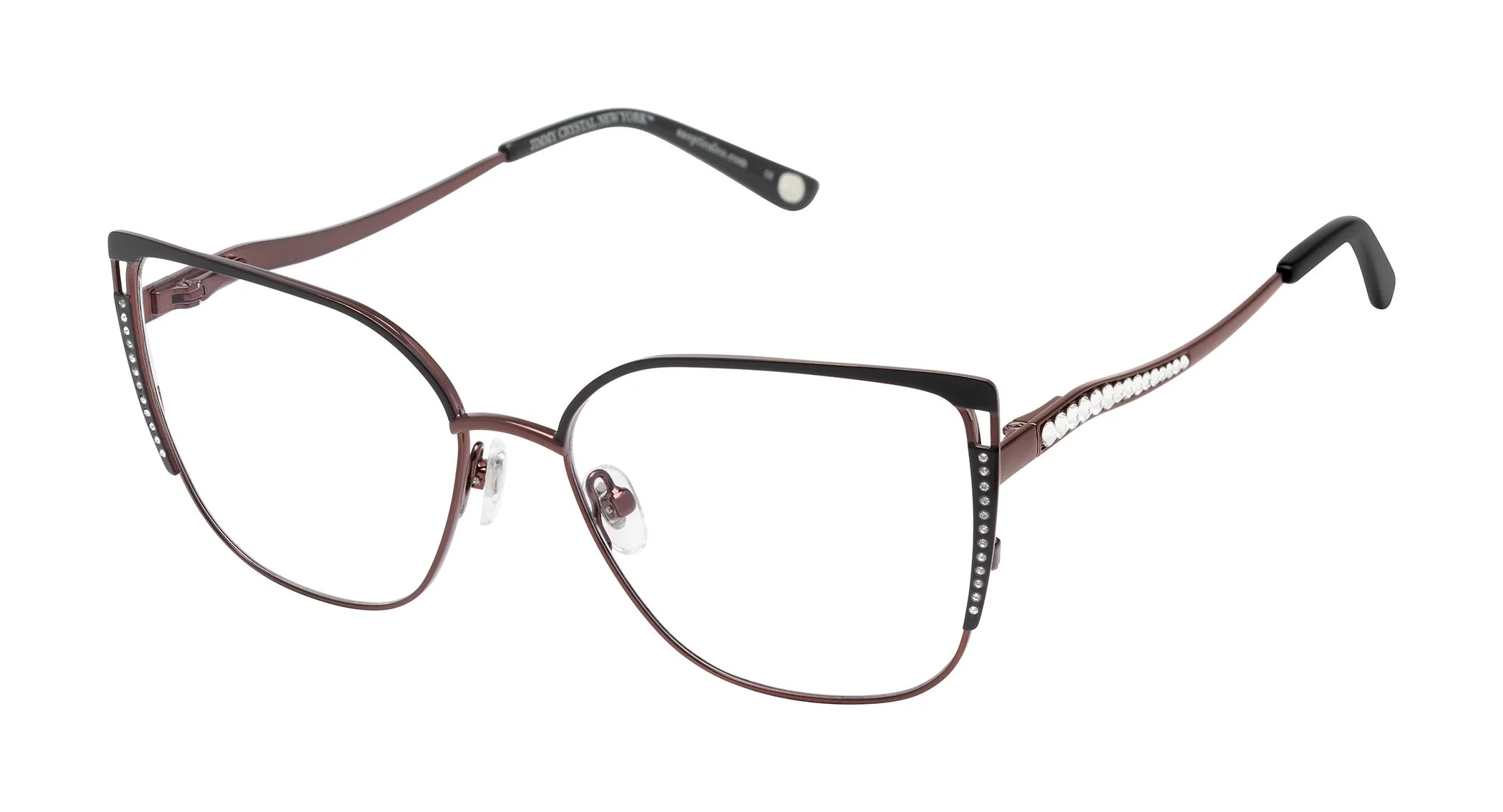 Jimmy Crystal New York BOCA Eyeglasses - Image 2