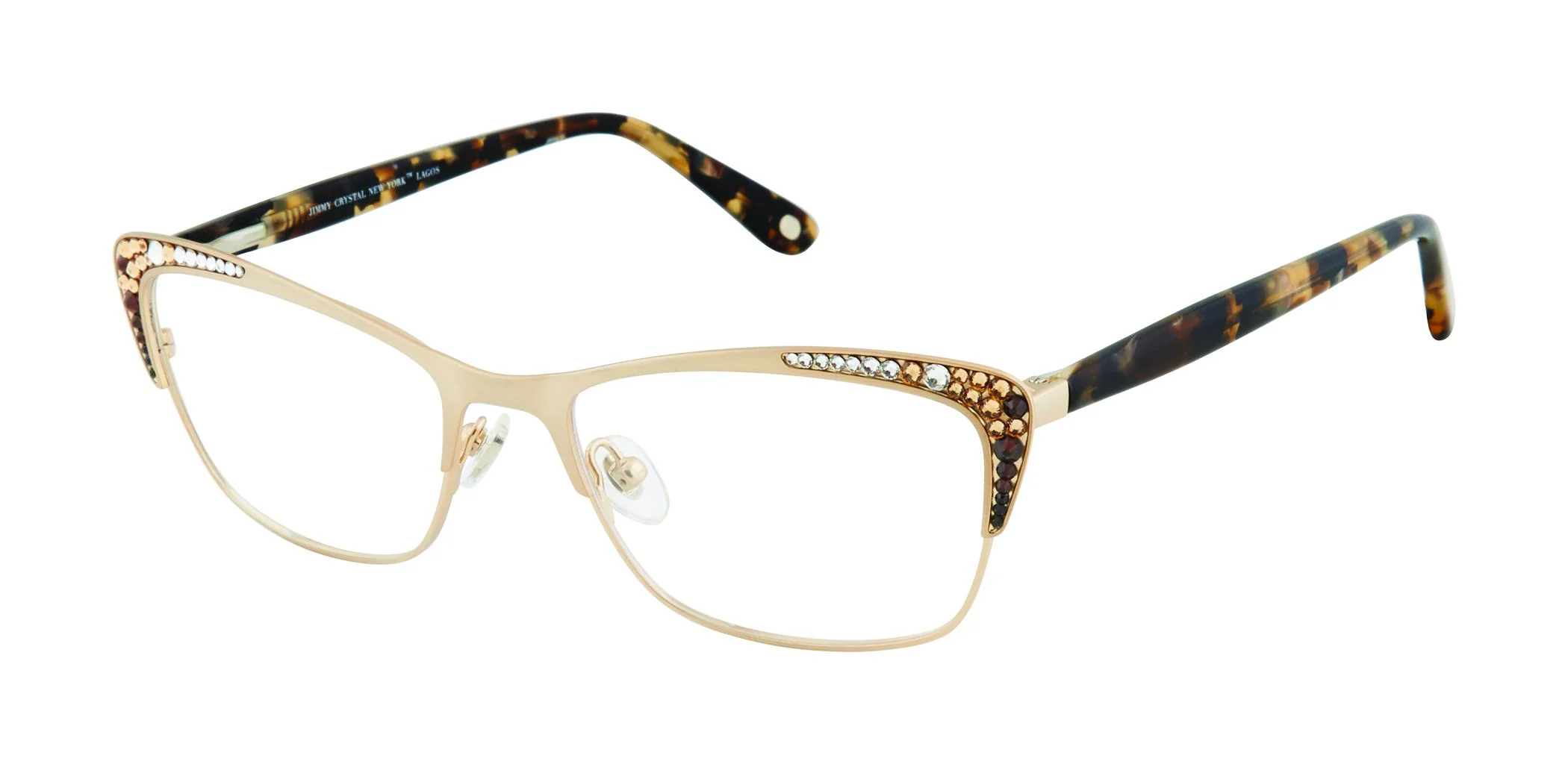 Jimmy Crystal New York Lagos Eyeglasses - Image 2