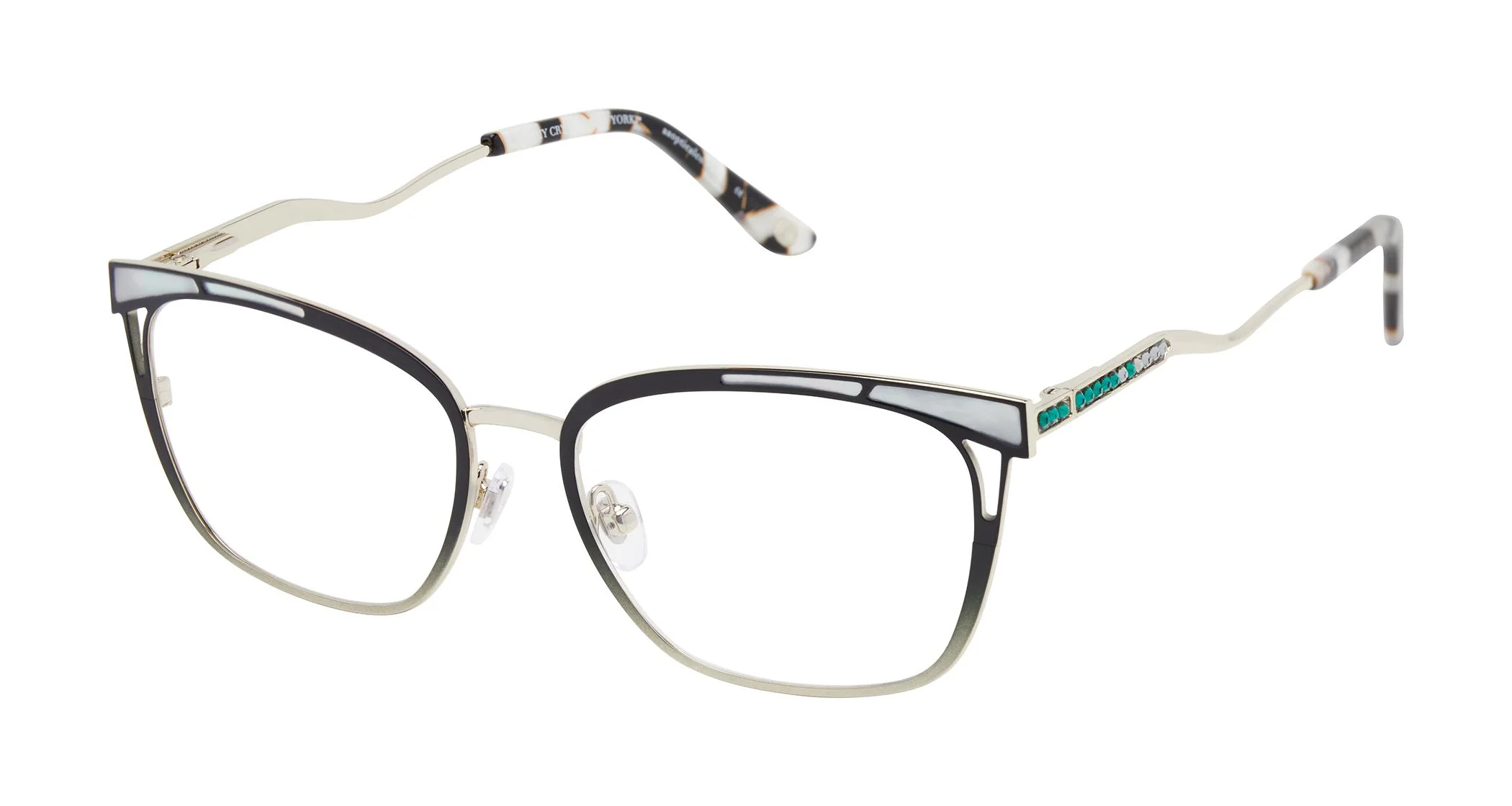 Jimmy Crystal New York TELLARO Eyeglasses - Image 2