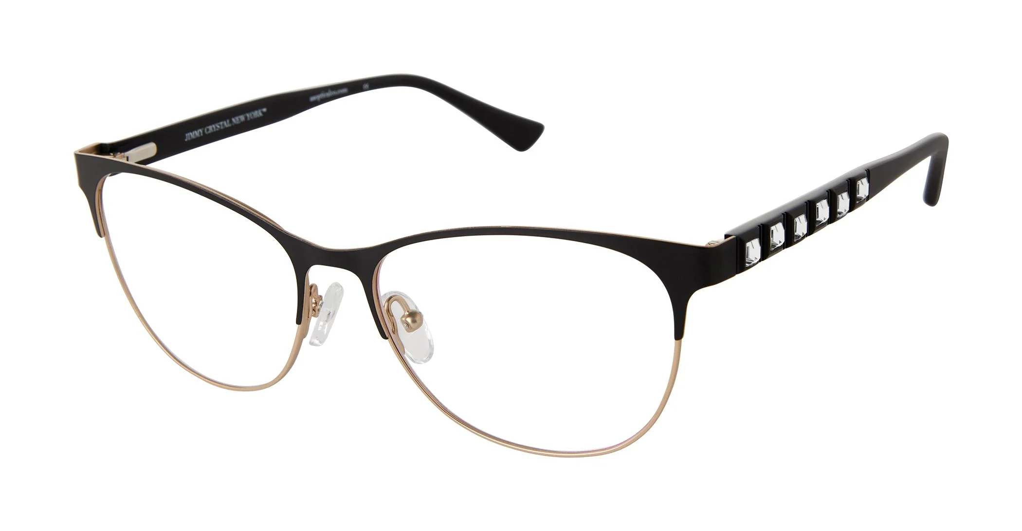 Jimmy Crystal New York Uvita Eyeglasses - Image 2