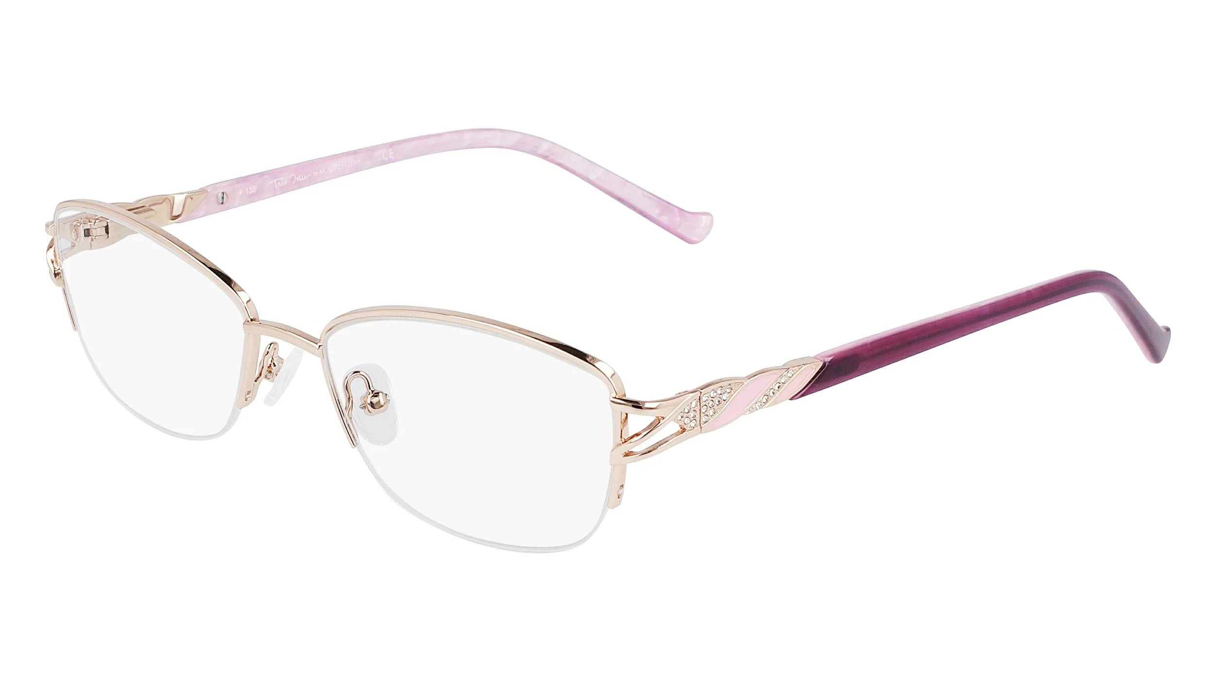Marchon NYC TRES JOLIE 194 N Eyeglasses - Image 3