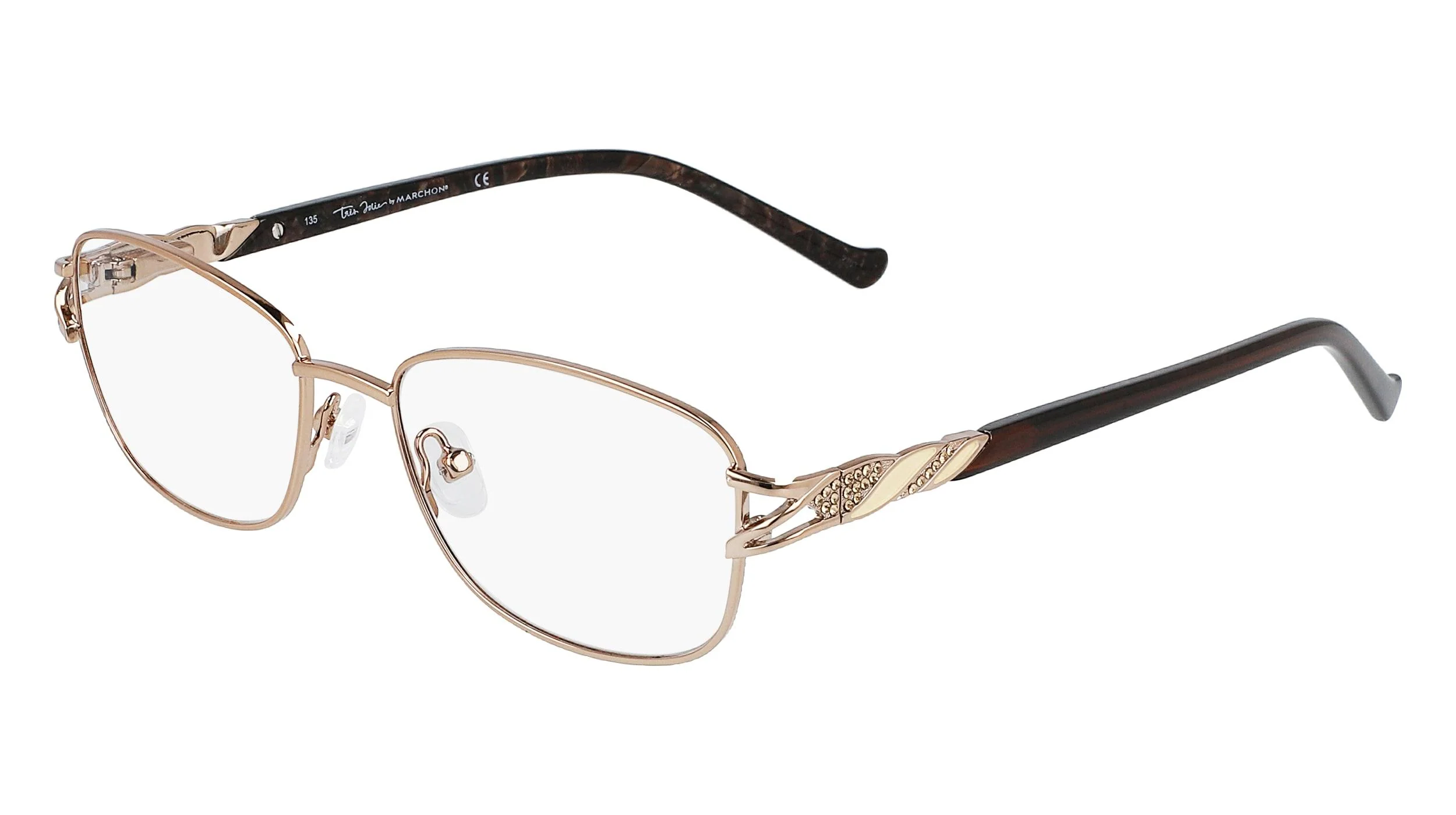 Marchon NYC TRES JOLIE 195 N Eyeglasses - Image 2
