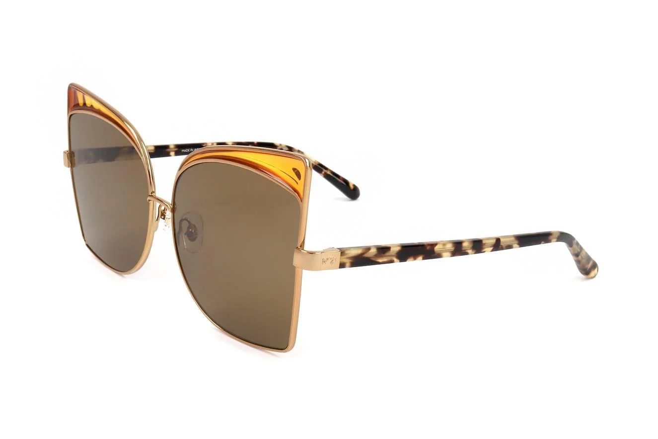 No 21 by Linda Farrow N21S5 Sunglasses - Image 7