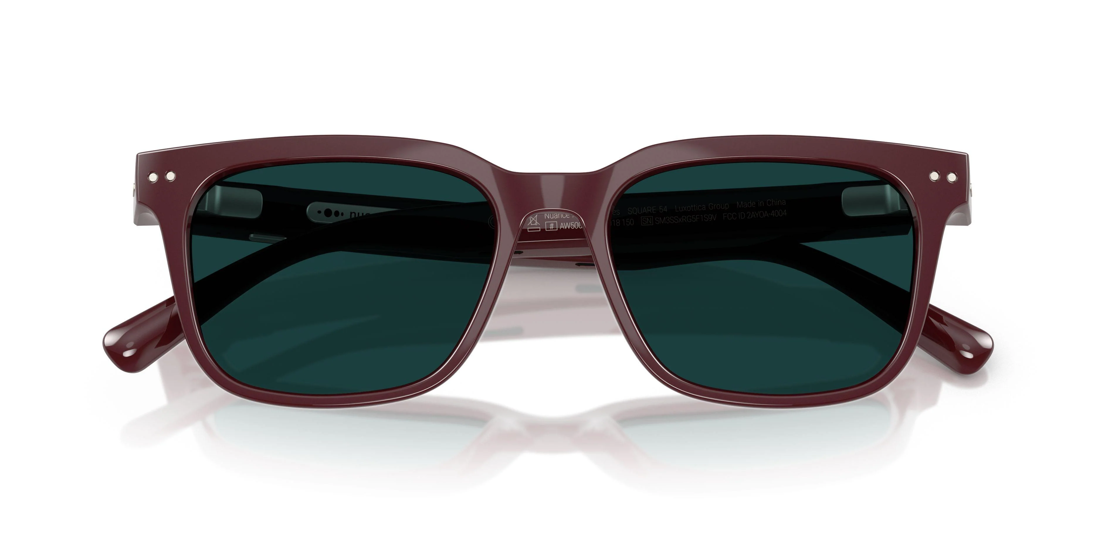 Nuance Audio Square 54 5001 Eyeglasses - Image 36