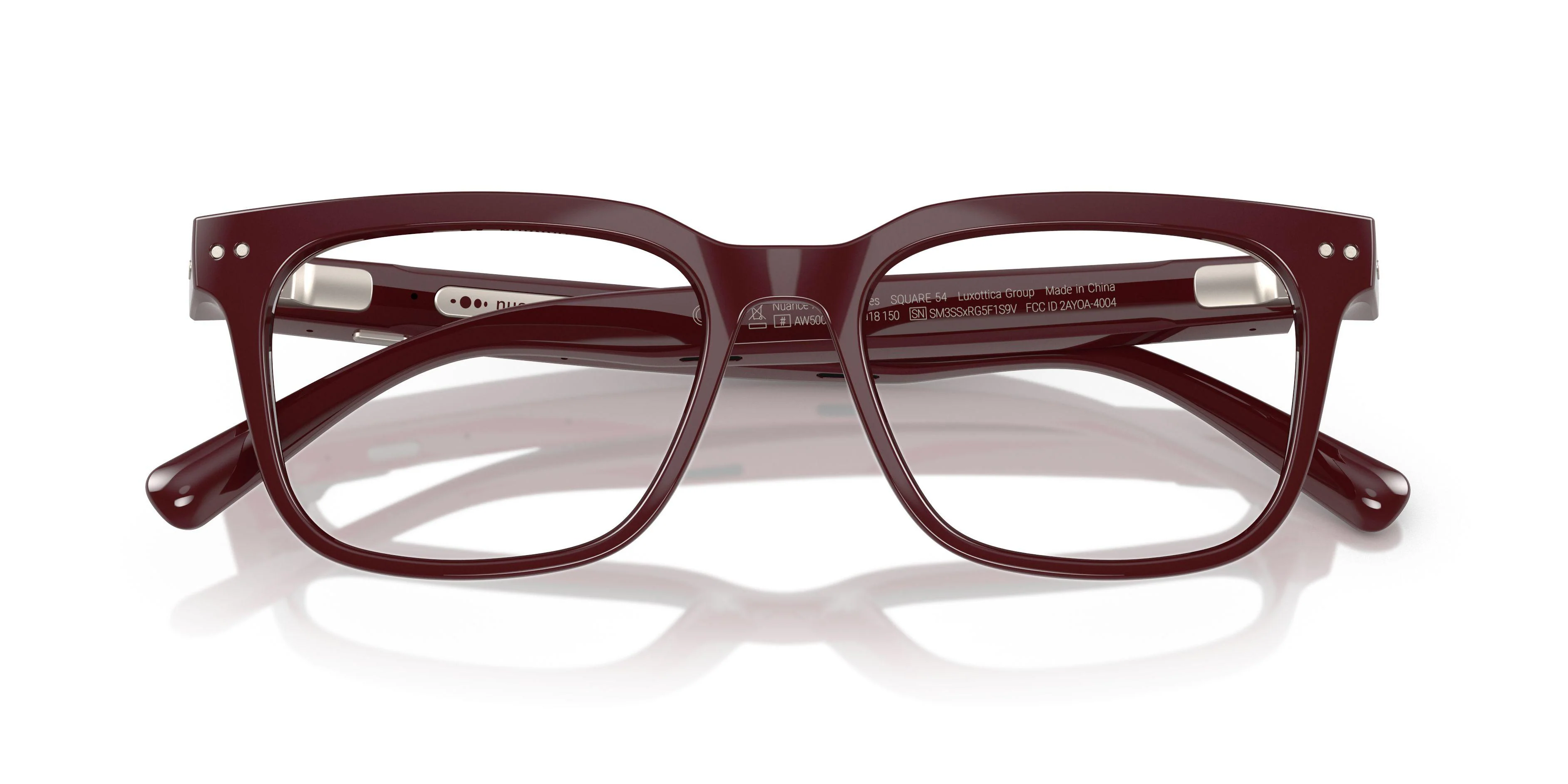Nuance Audio Square 54 5001 Eyeglasses - Image 37