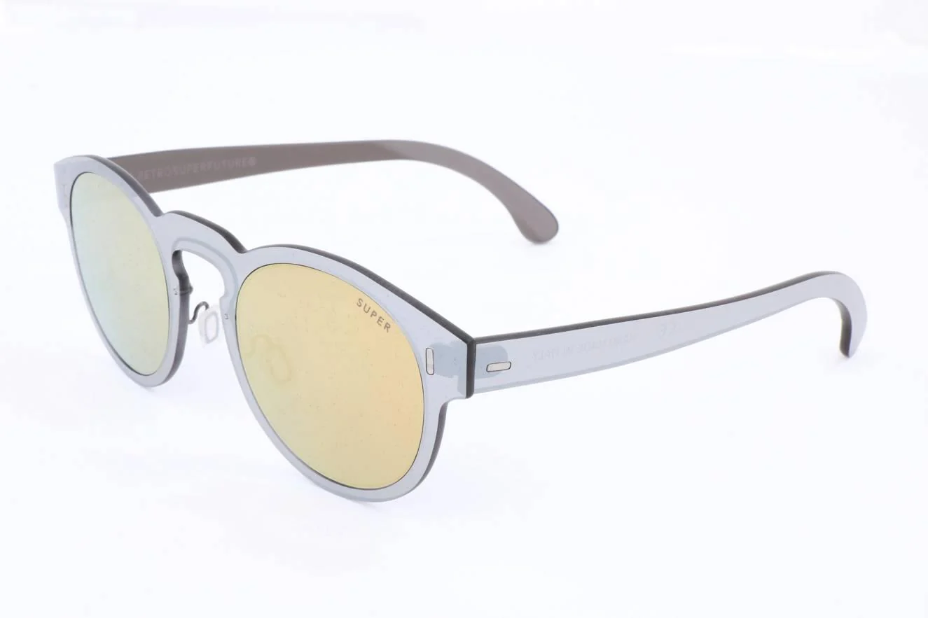 Retrosuperfuture DUOLPALOMAGOLDSILVER Sunglasses - Image 3