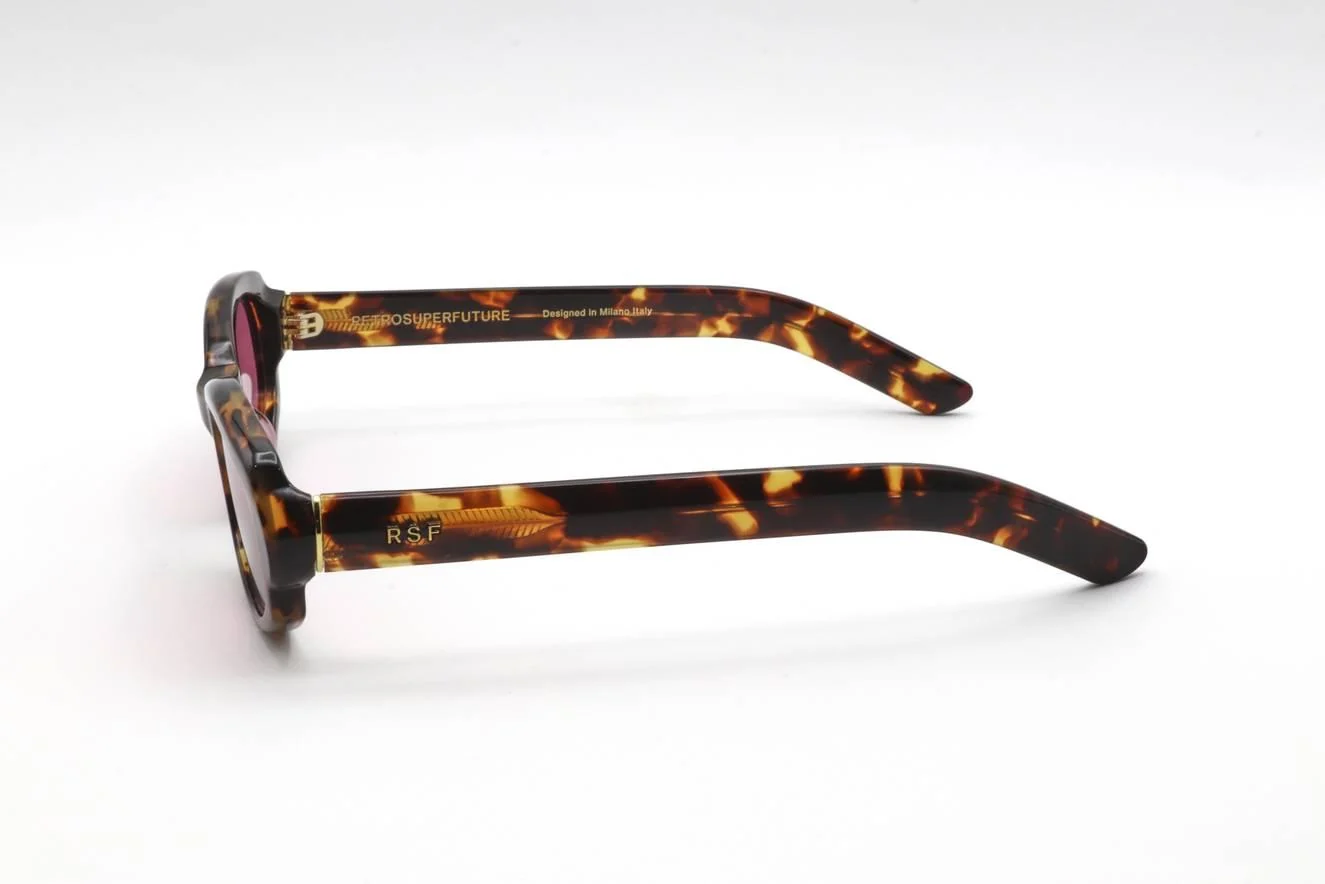 Retrosuperfuture ESATTOBURNTHAVANA Sunglasses - Image 4