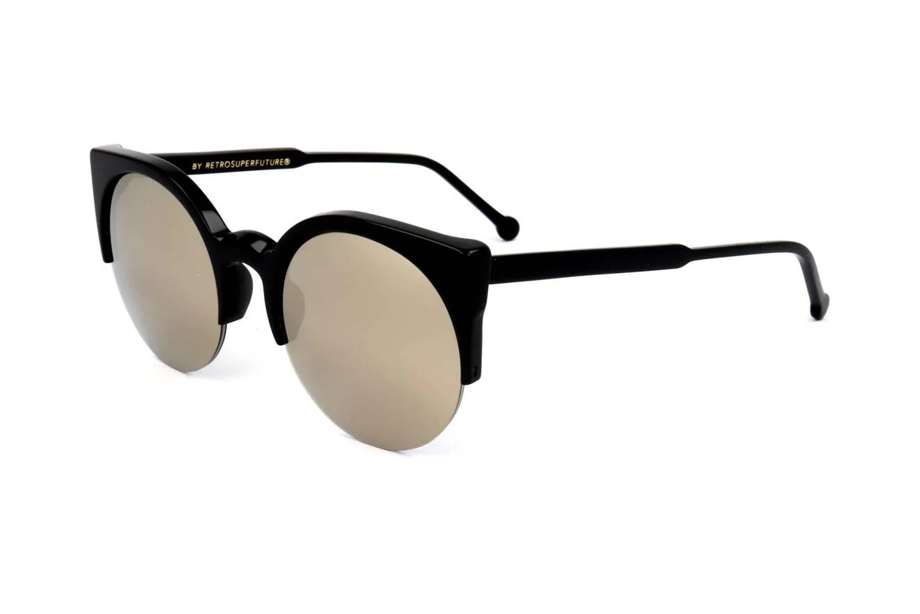Retrosuperfuture LUCIABLACKIVORY Sunglasses - Image 3