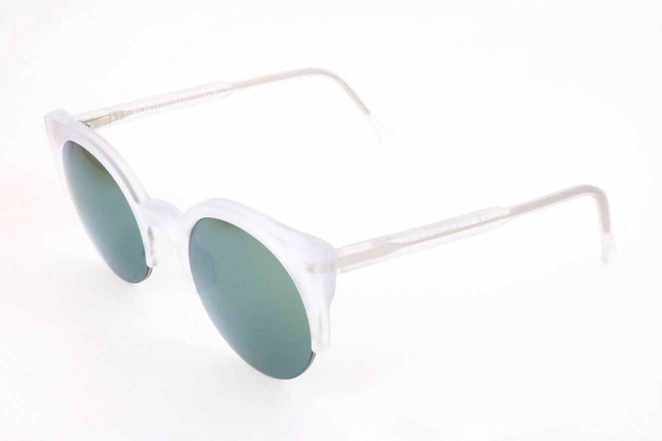 Retrosuperfuture LUCIACRYSTALMATPETROL Sunglasses - Image 3