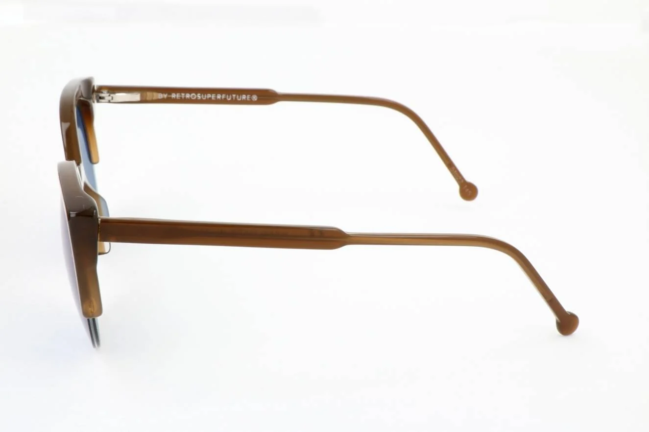 Retrosuperfuture LUCIADEEPBROWN Sunglasses - Image 4