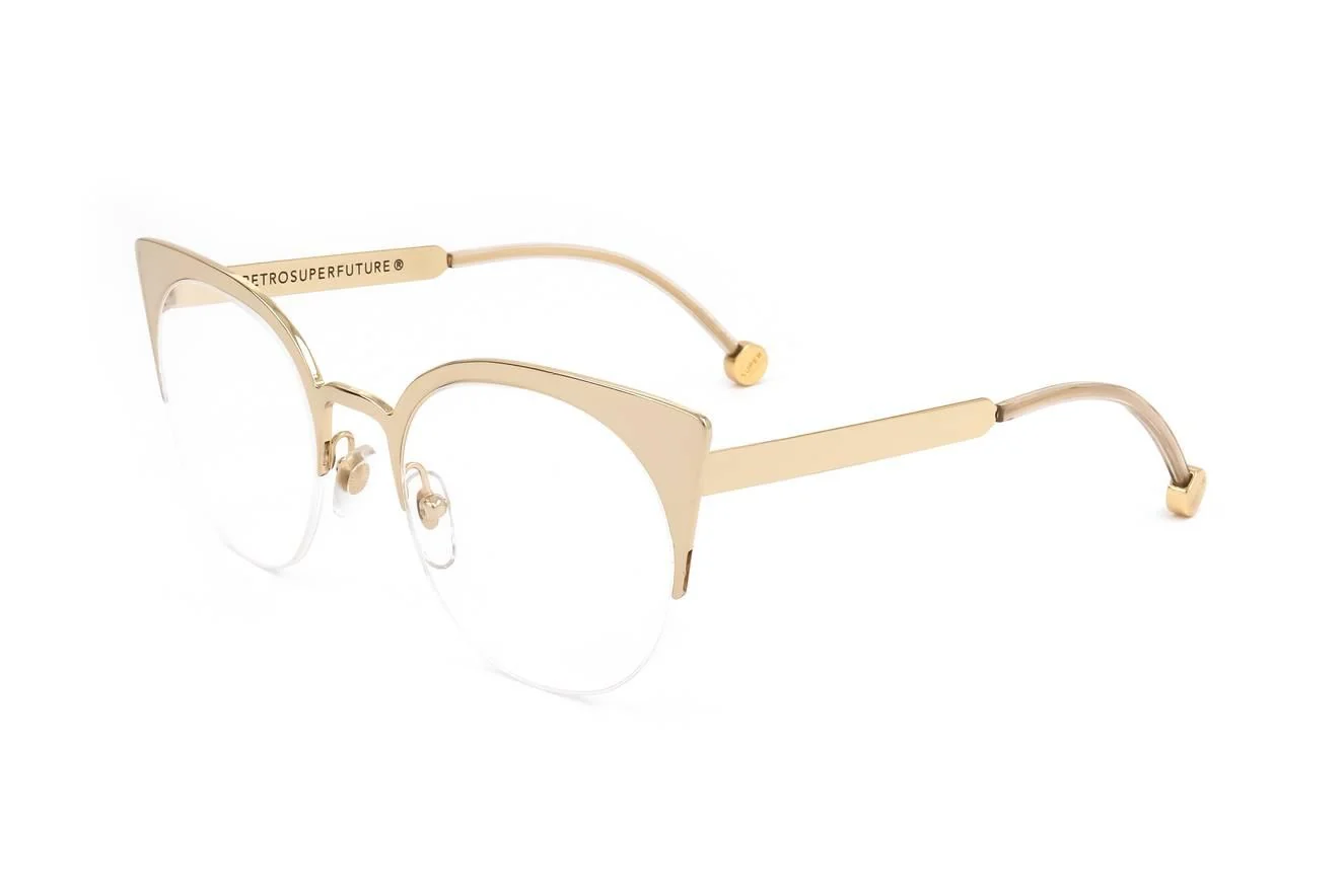 Retrosuperfuture NUMERO39ORO Eyeglasses - Image 3