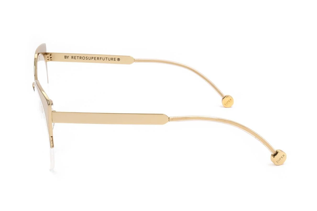 Retrosuperfuture NUMERO39ORO Eyeglasses - Image 4