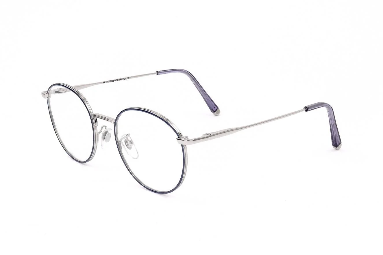 Retrosuperfuture NUMERO61ARGENTONAVY Eyeglasses - Image 3