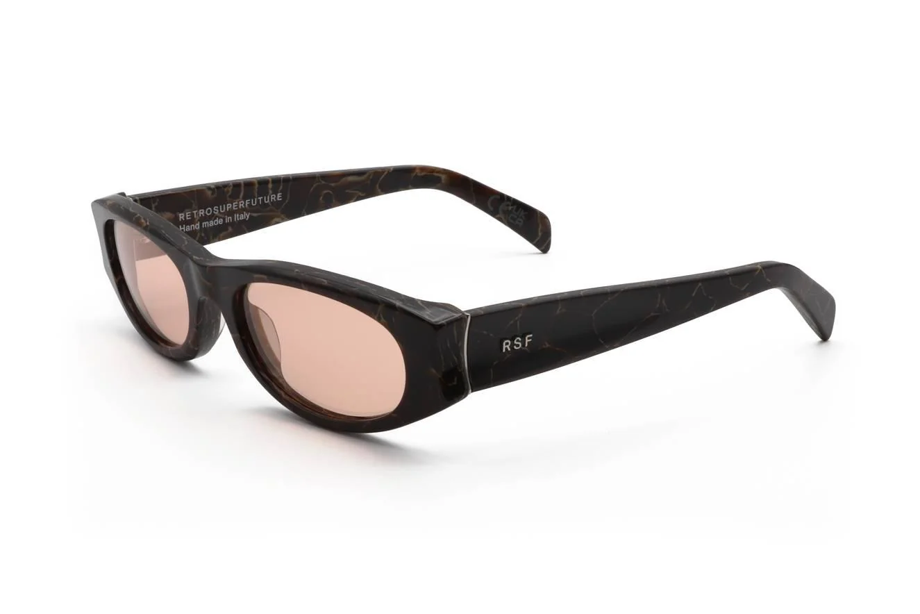Retrosuperfuture RAZZOBROWNMARBLE Sunglasses - Image 3