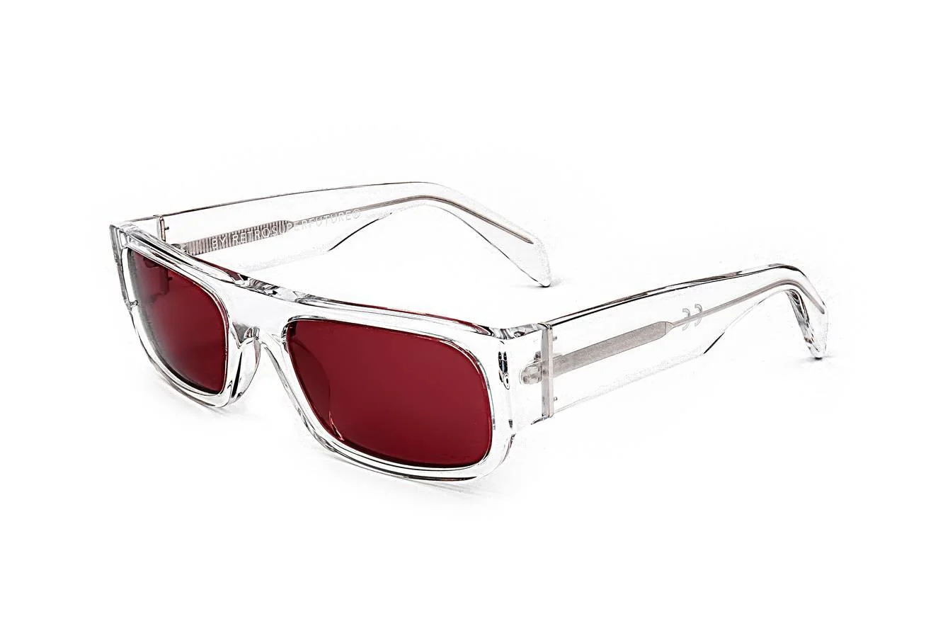 Retrosuperfuture SMILECRYSTALBORDEAUX Sunglasses - Image 3