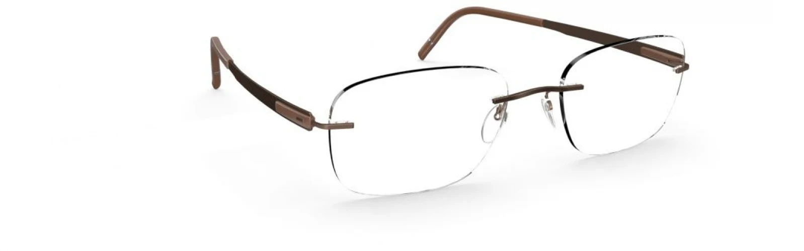 Silhouette Blend Chassis Rimless 5555 Eyeglasses - Image 33