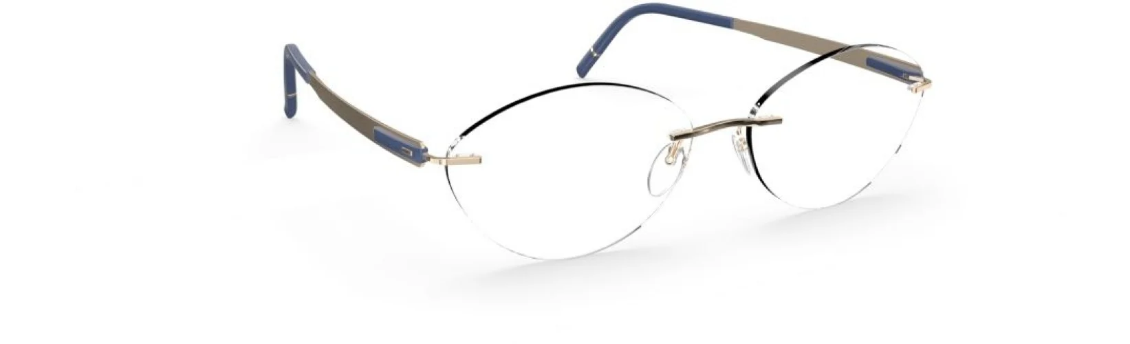 Silhouette Blend Chassis Rimless 5555 Eyeglasses - Image 4