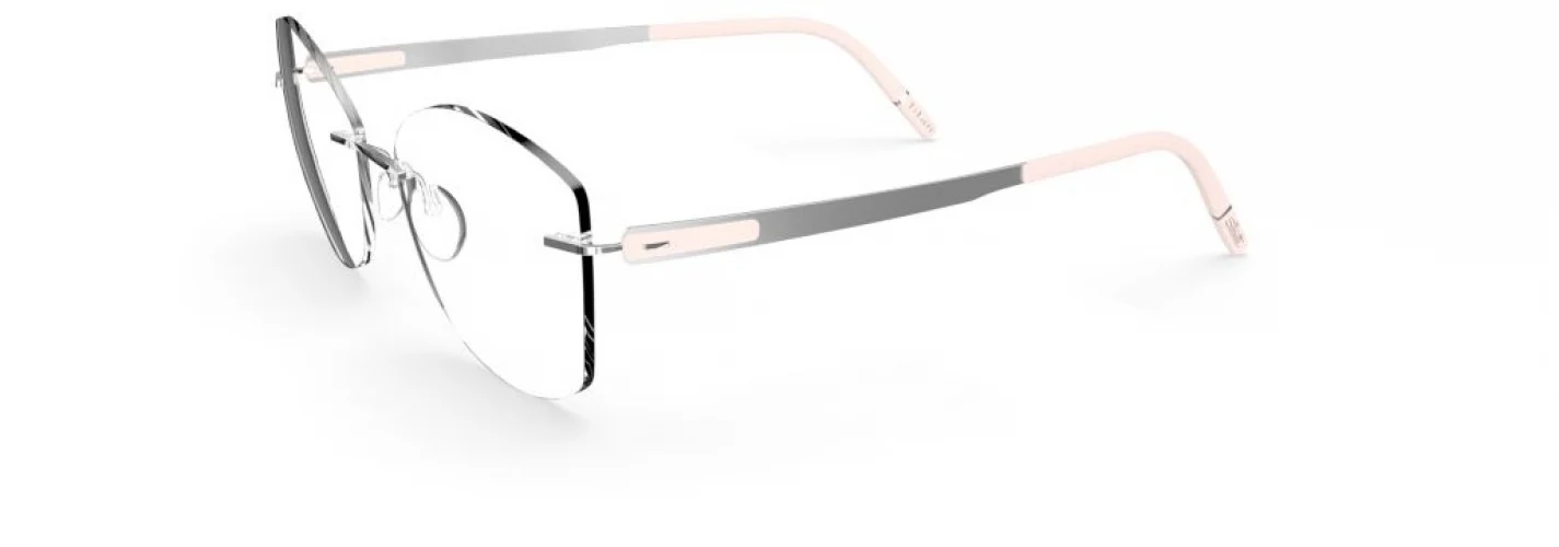 Silhouette Blend Chassis Rimless 5555 Eyeglasses - Image 60