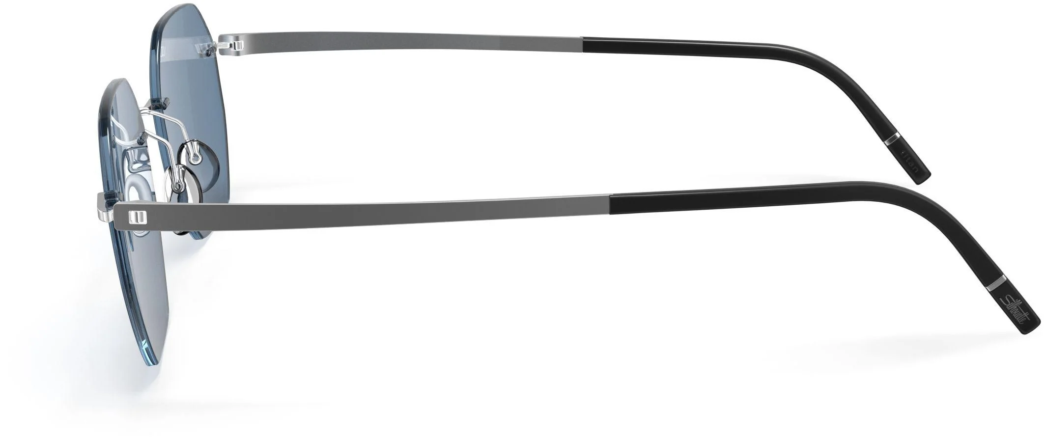 Silhouette Cabrillo Rimless 8748 Sunglasses - Image 13