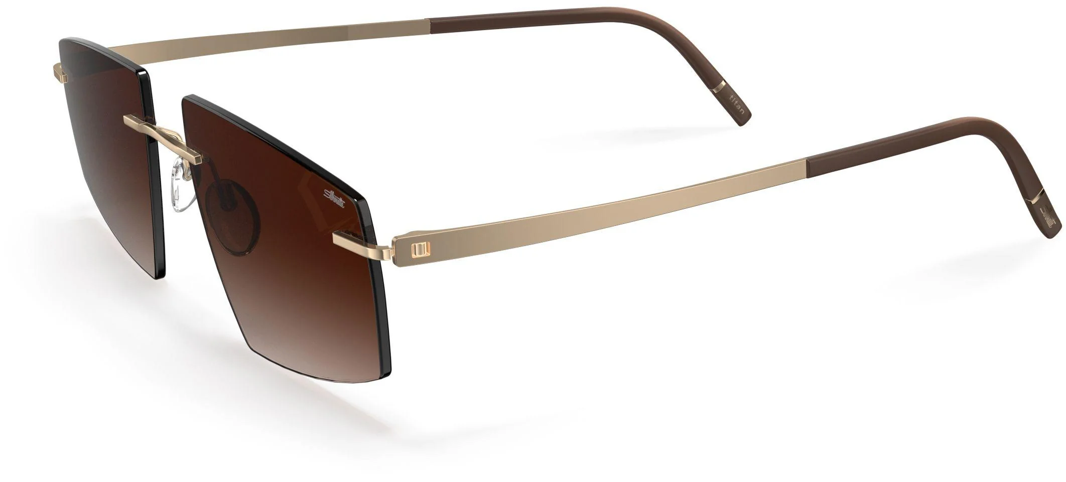 Silhouette Escondido Rimless 8747 Sunglasses - Image 12