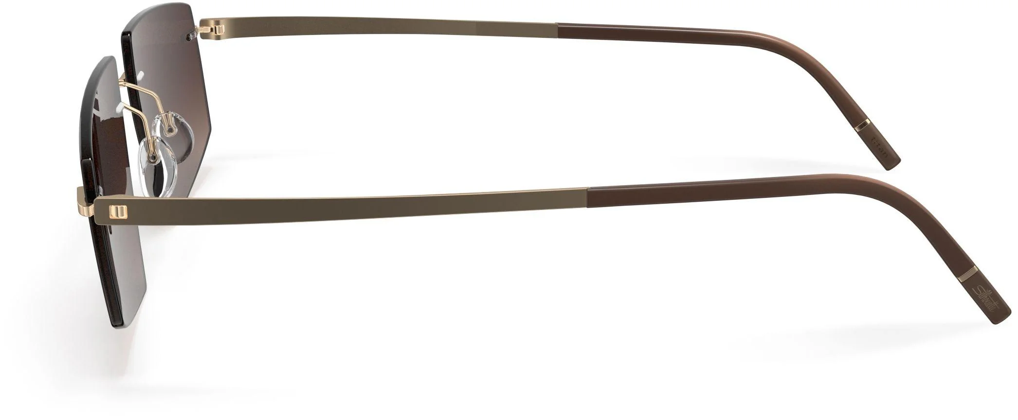 Silhouette Escondido Rimless 8747 Sunglasses - Image 13