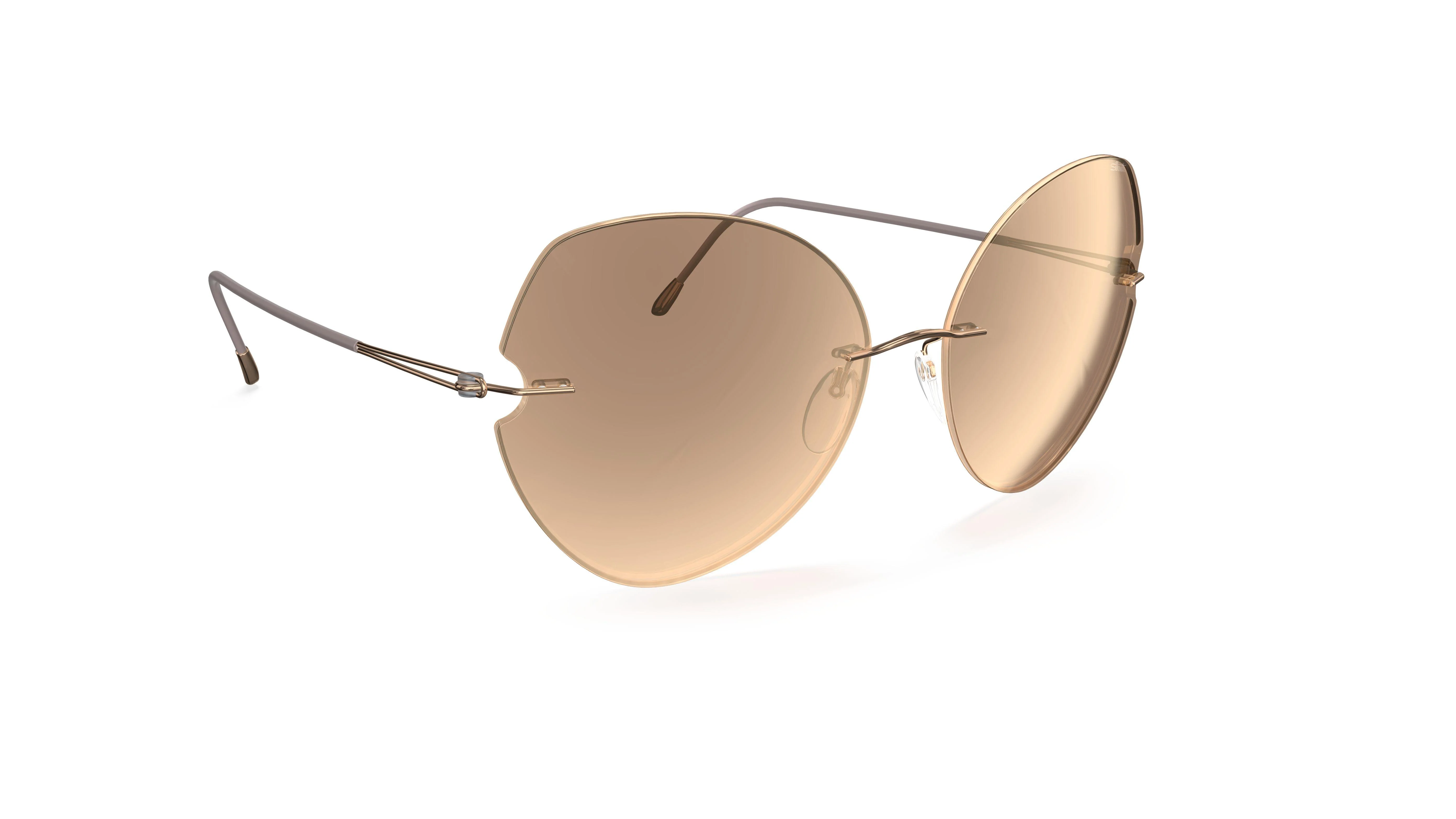 Silhouette Fisher Island Rimless 8182 Sunglasses - Image 4