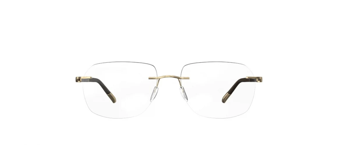 Silhouette Hinge C-2 Demo Rimless L014 Eyeglasses - Image 3