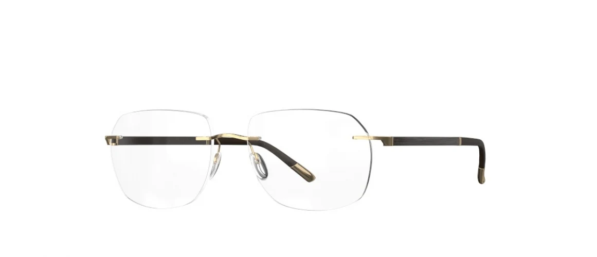 Silhouette Hinge C-2 Demo Rimless L014 Eyeglasses - Image 4