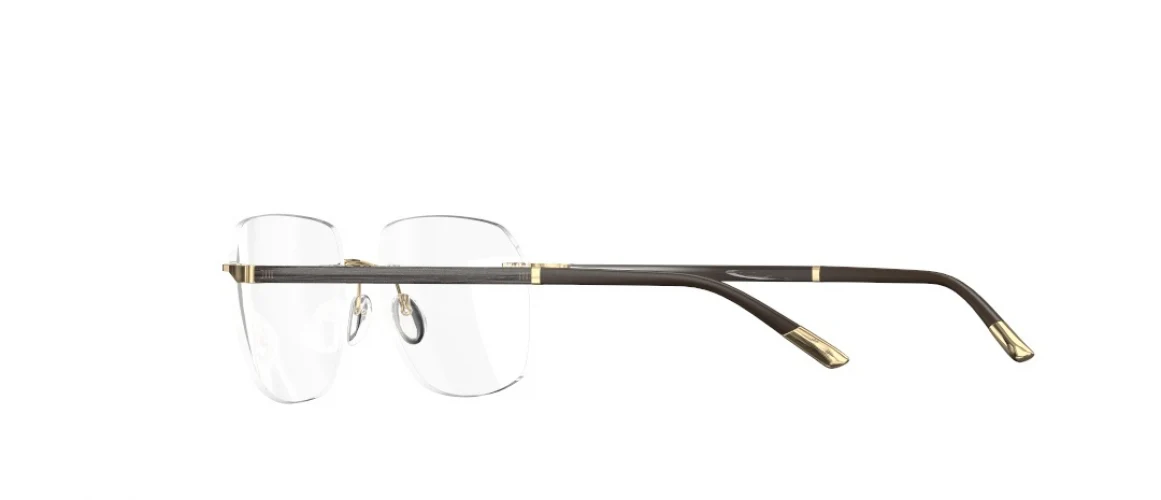 Silhouette Hinge C-2 Demo Rimless L014 Eyeglasses - Image 7