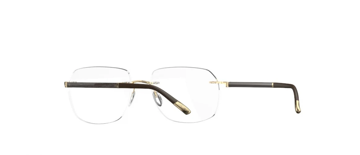 Silhouette Hinge C-2 Demo Rimless L014 Eyeglasses - Image 8