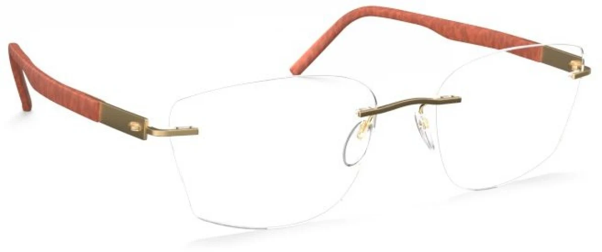 Silhouette Identity Chassis Rimless 5535 Eyeglasses - Image 2