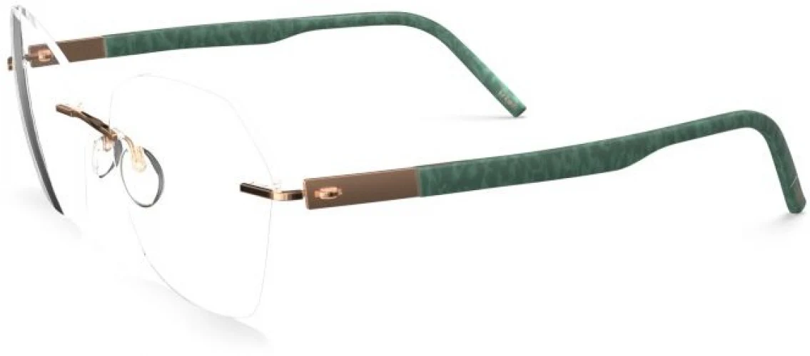 Silhouette Identity Demo Rimless 5535 Eyeglasses - Image 15