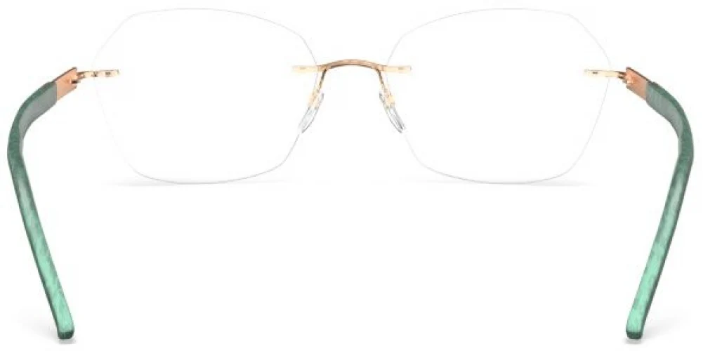 Silhouette Identity Demo Rimless 5535 Eyeglasses - Image 19