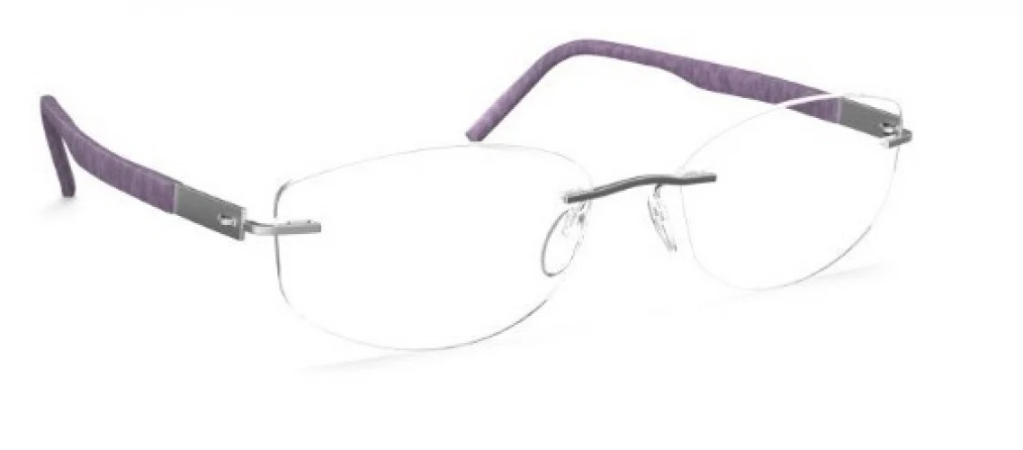 Silhouette Identity Demo Rimless 5535 Eyeglasses - Image 4