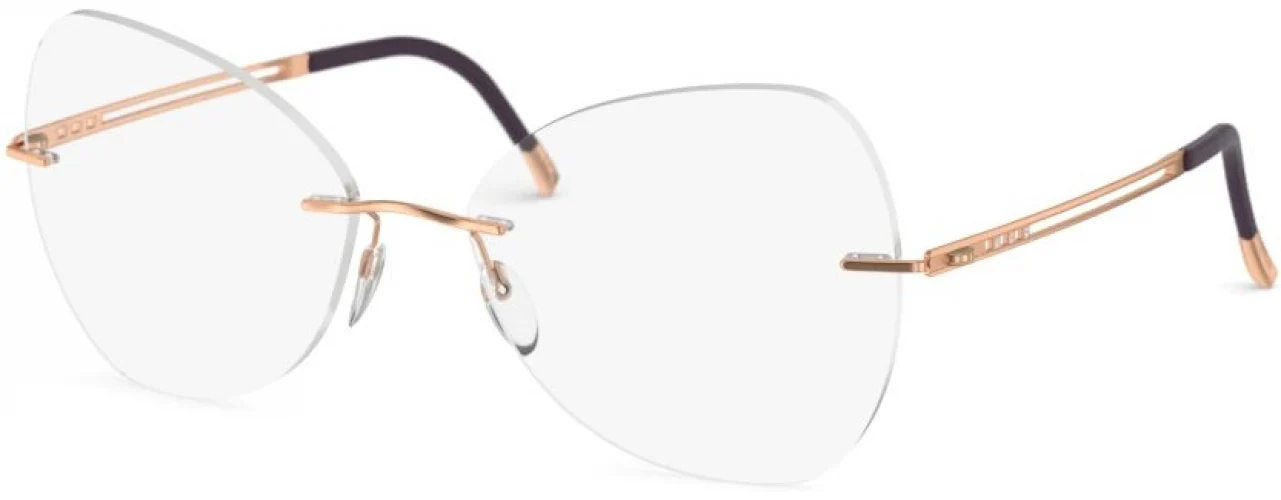 Silhouette Light Facette Demo Rimless 5536 Eyeglasses - Image 5