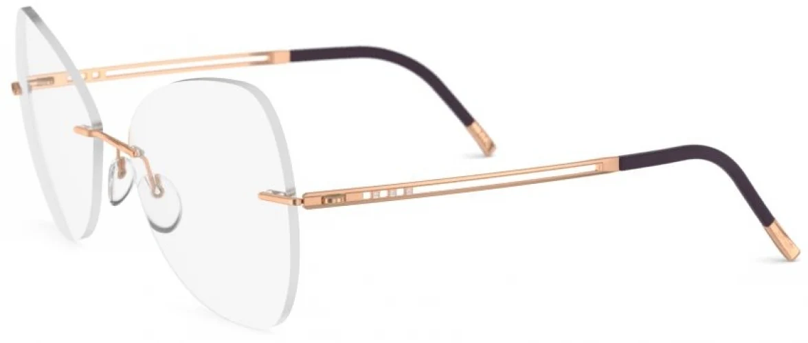 Silhouette Light Facette Demo Rimless 5536 Eyeglasses - Image 6