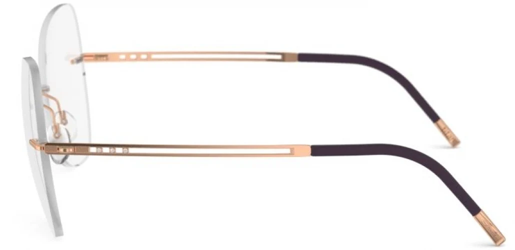 Silhouette Light Facette Demo Rimless 5536 Eyeglasses - Image 7