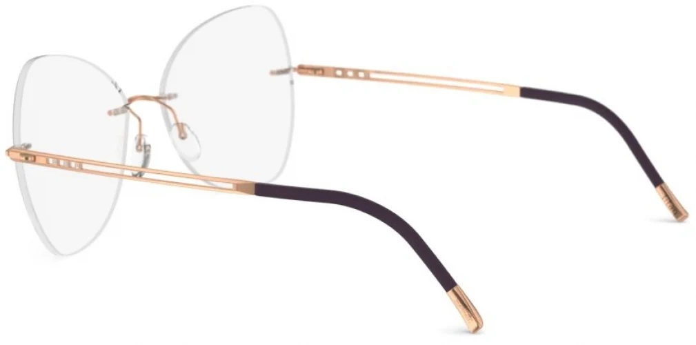 Silhouette Light Facette Demo Rimless 5536 Eyeglasses - Image 8