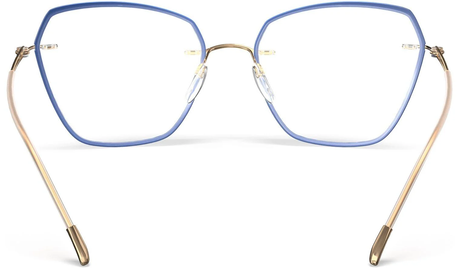 Silhouette Lite Spirit Chassis Rimless 5566 Eyeglasses - Image 14