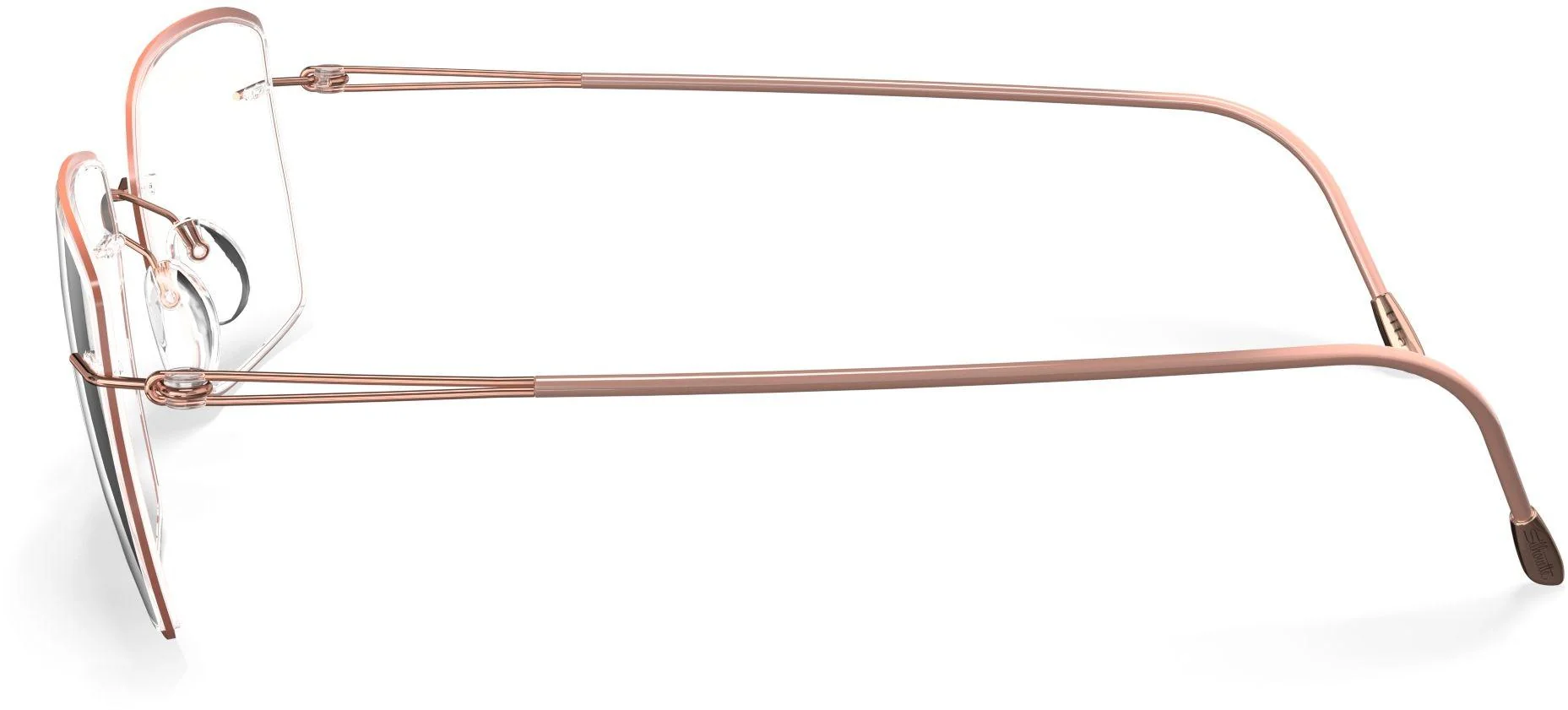 Silhouette Lite Spirit Chassis Rimless 5566 Eyeglasses - Image 19