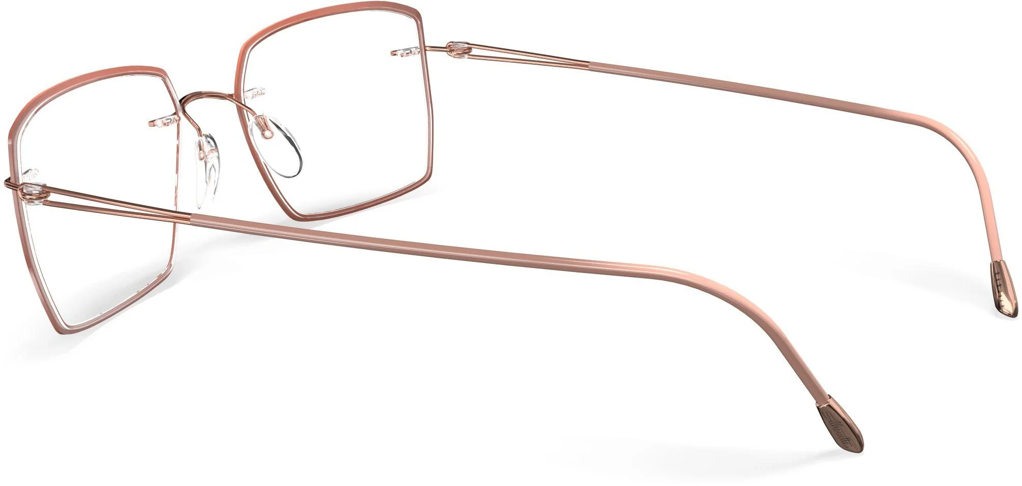 Silhouette Lite Spirit Chassis Rimless 5566 Eyeglasses - Image 20