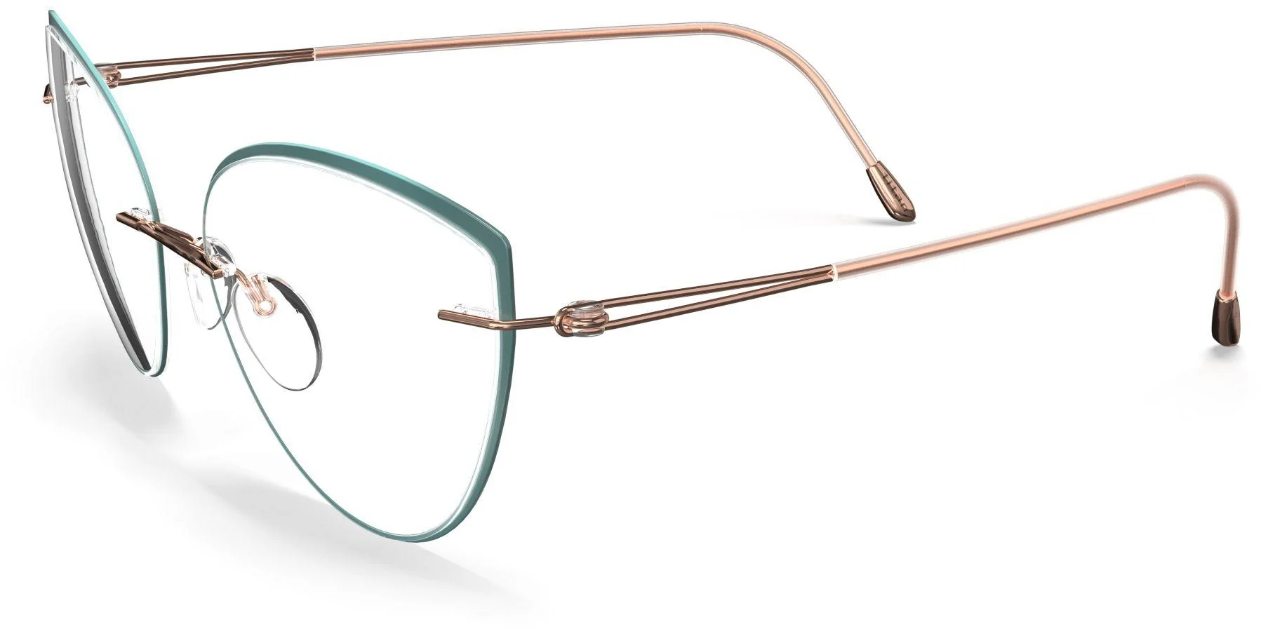 Silhouette Lite Spirit Chassis Rimless 5566 Eyeglasses - Image 26