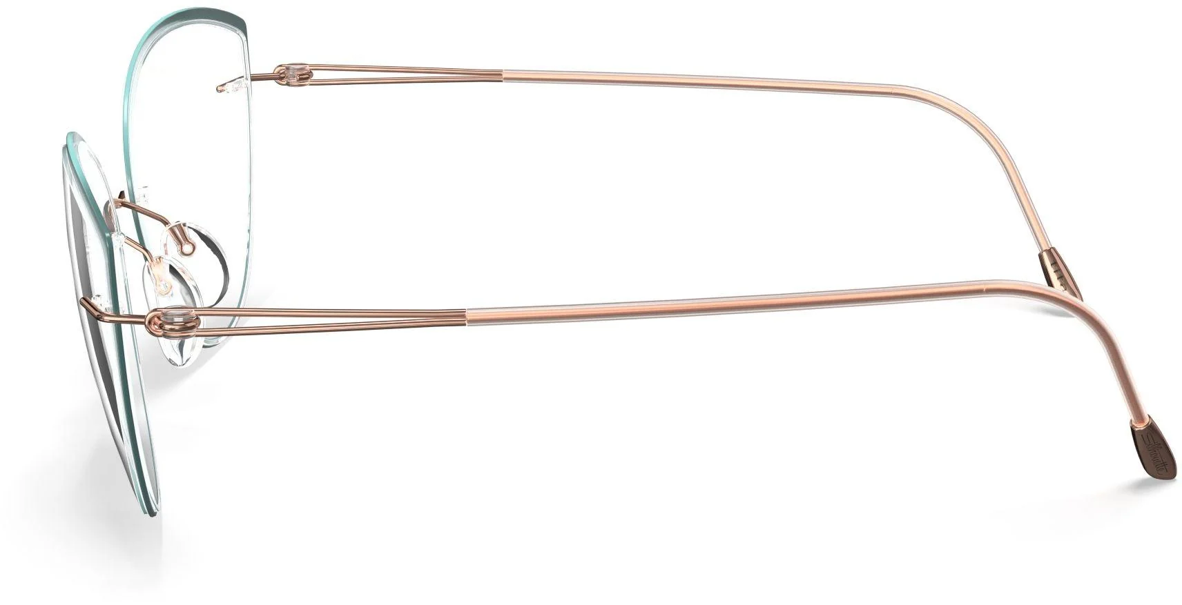 Silhouette Lite Spirit Chassis Rimless 5566 Eyeglasses - Image 27